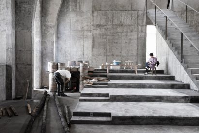 BingDing Wood Kiln Factory by AZL Architects
