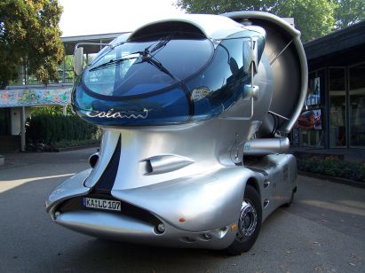 Spitzer Silo truck by Luigi Colani