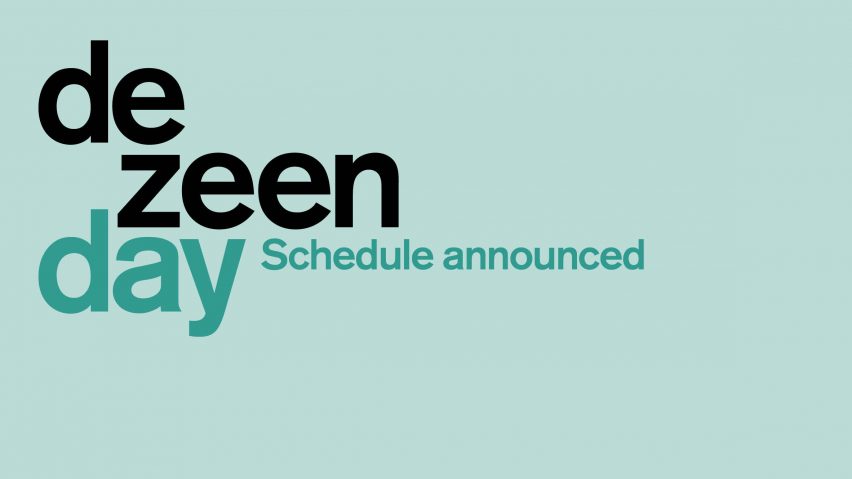 Dezeen Day schedule announced
