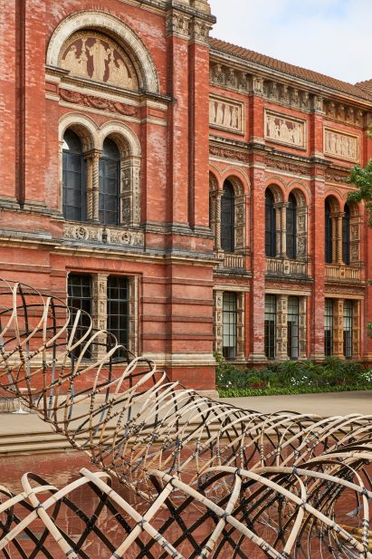 Bamboo Ring Kengo Kuma V&A installation