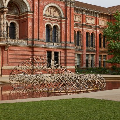 Bamboo Ring Kengo Kuma V&A installation