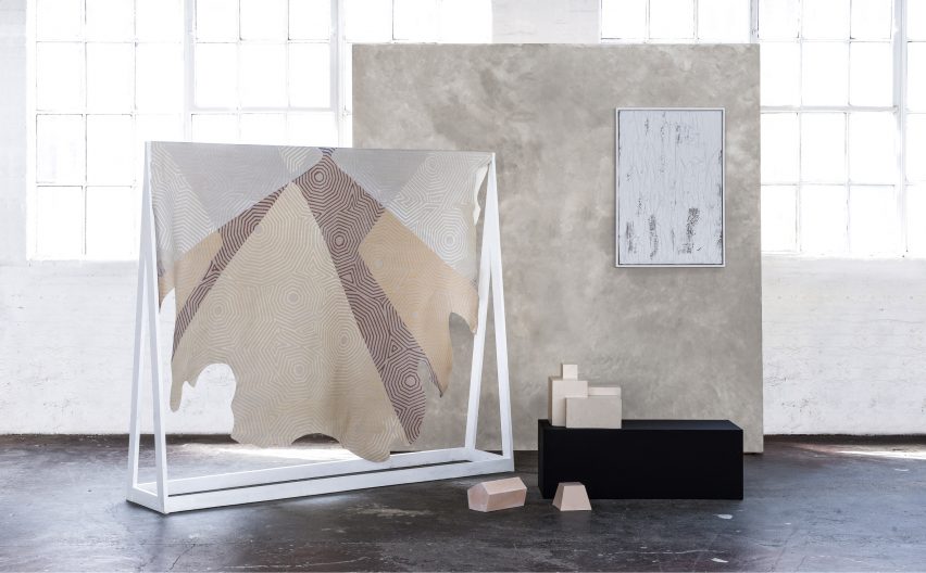 Marcel Wanders Bill Amberg Studio leather hide