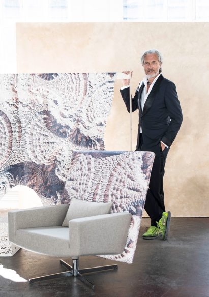 Marcel Wanders Bill Amberg Studio leather hide