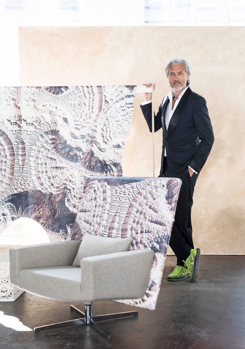Marcel Wanders Bill Amberg Studio leather hide