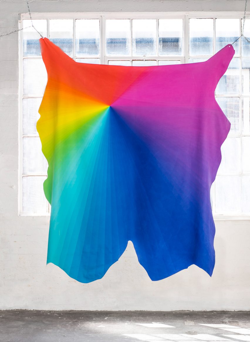 Marcel Wanders Bill Amberg Studio leather hide