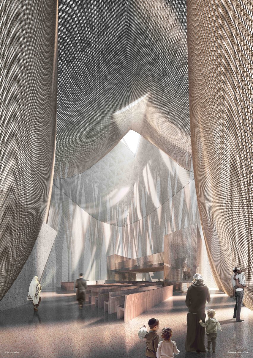 The Abrahamic Family House by David Adjaye