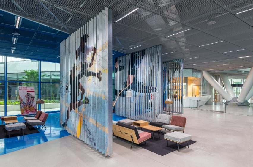 World of Sports Arena, on Adidas campus in Herzogenaurach, Germany, by Behnisch Architekten