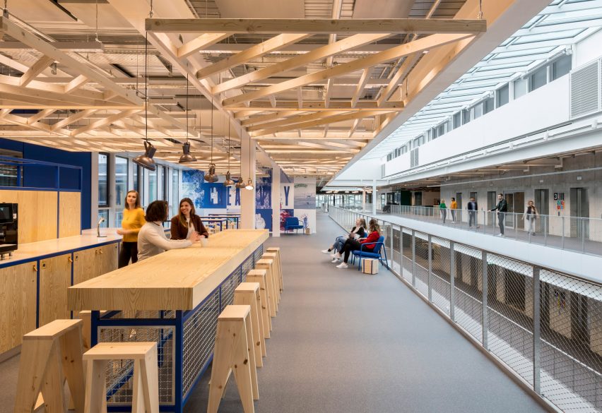 World of Sports Arena, on Adidas campus in Herzogenaurach, Germany, by Behnisch Architekten