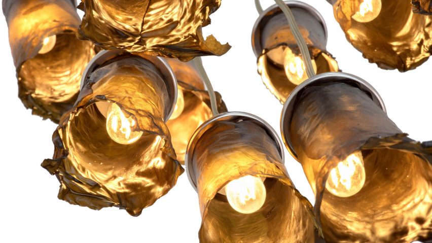 Algae Lamps by Nea Studio