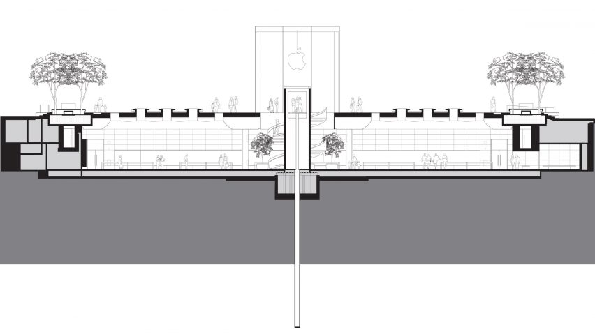 Apple Fifth Avenue by Foster + Partners
