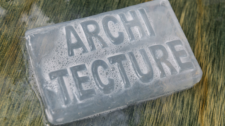 Yujia Bian creates architecture soap for Oslo Architecture Triennale