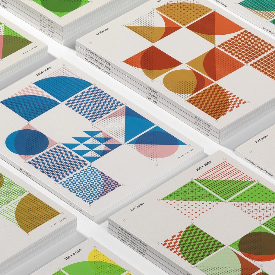 ArtCenter Viewbook features 40,500 unique modernist-inspired covers