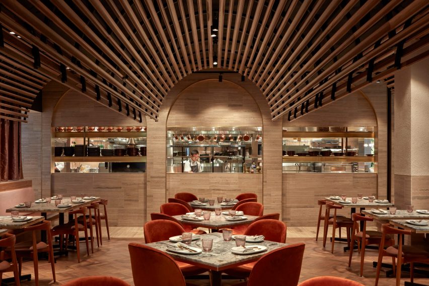 Babylon restaurant and bar by Hoggs & Lamb