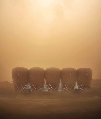 Seed of Life bamboo Mars colony by Warith Zaki and Amir Amzar