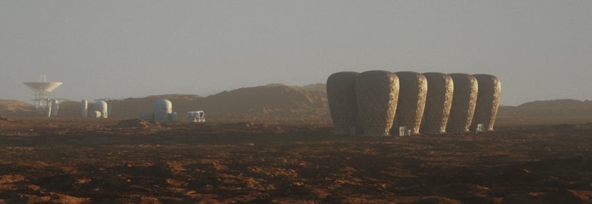 Seed of Life bamboo colony on Mars by Warith Zaki and Amir Amzar