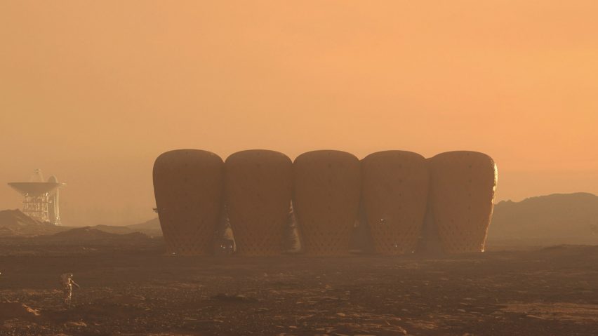 Seed of Life bamboo colony on Mars by Warith Zaki and Amir Amzar