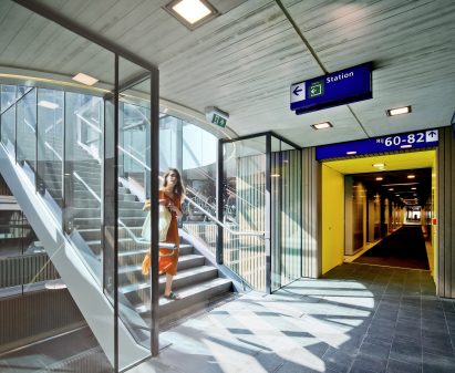 World's biggest bicycle park at Utrecht Centraal by Ector Hoogstad Architecten