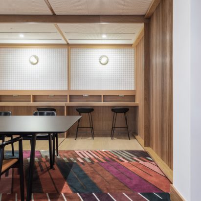 British Library members study room by White Red Architects