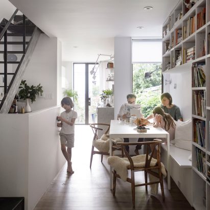 Brooklyn Row House 1 by Office of Architecture