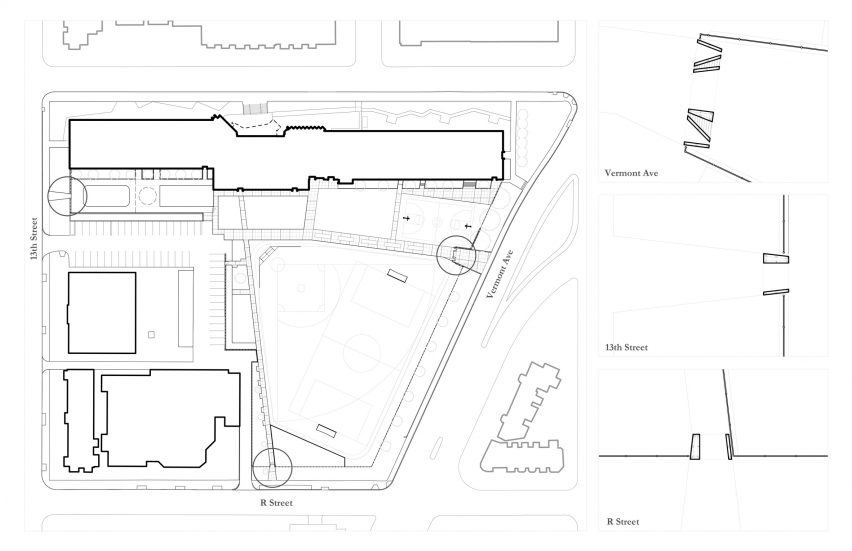 Camp Barker Memorial by After Architecture Site Plan