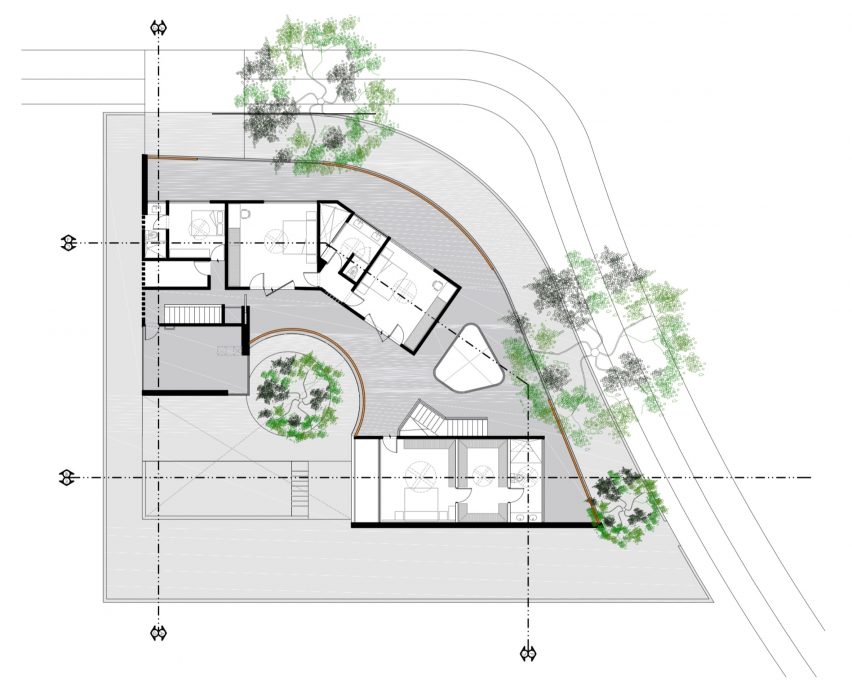 Casa Madri by Magaldi Studio First Floor Plan