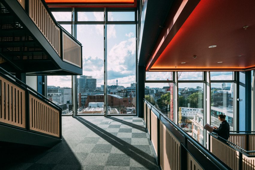 Centre Building at LSE by Rogers Stirk Harbour + Partners