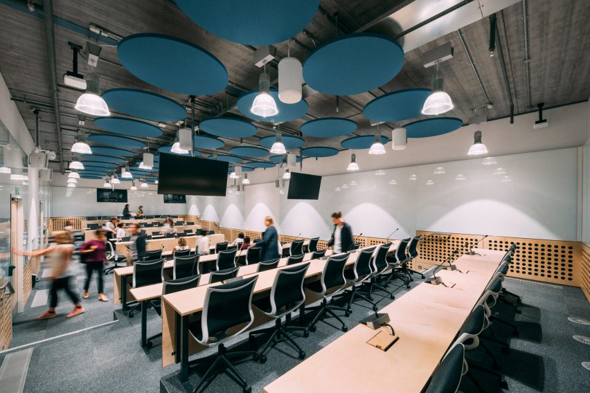 Centre Building at LSE by Rogers Stirk Harbour + Partners