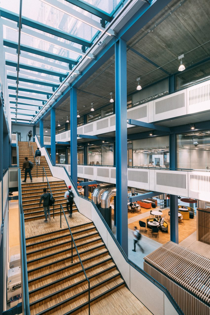 Centre Building at LSE by Rogers Stirk Harbour + Partners