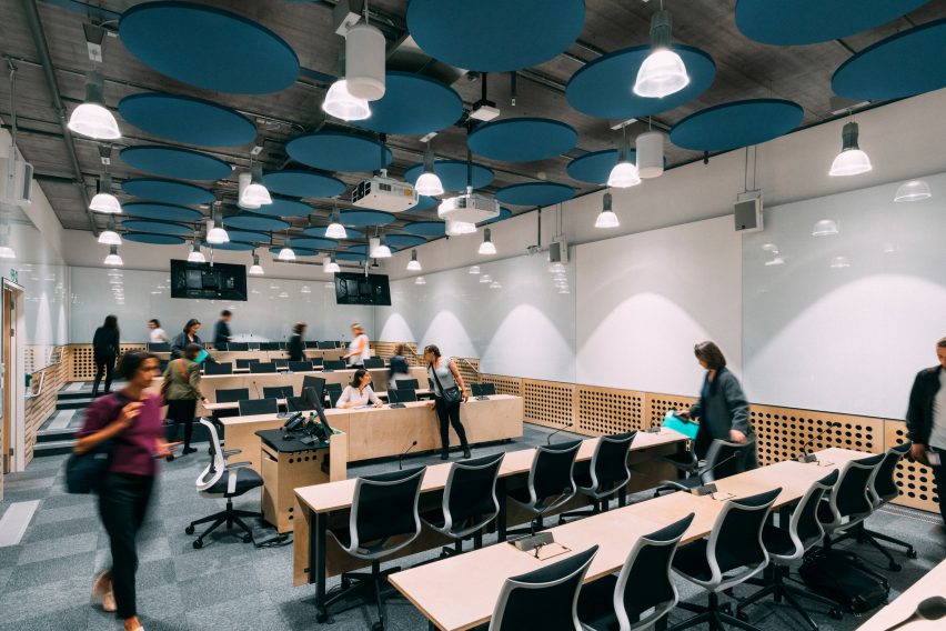 Centre Building at LSE by Rogers Stirk Harbour + Partners