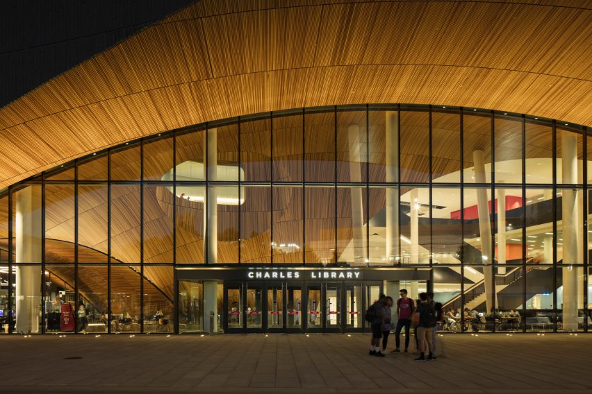 Charles Library Temple University by Snohetta