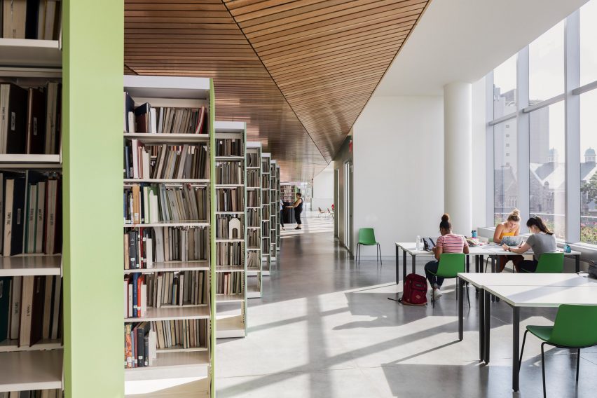 Charles Library Temple University by Snohetta