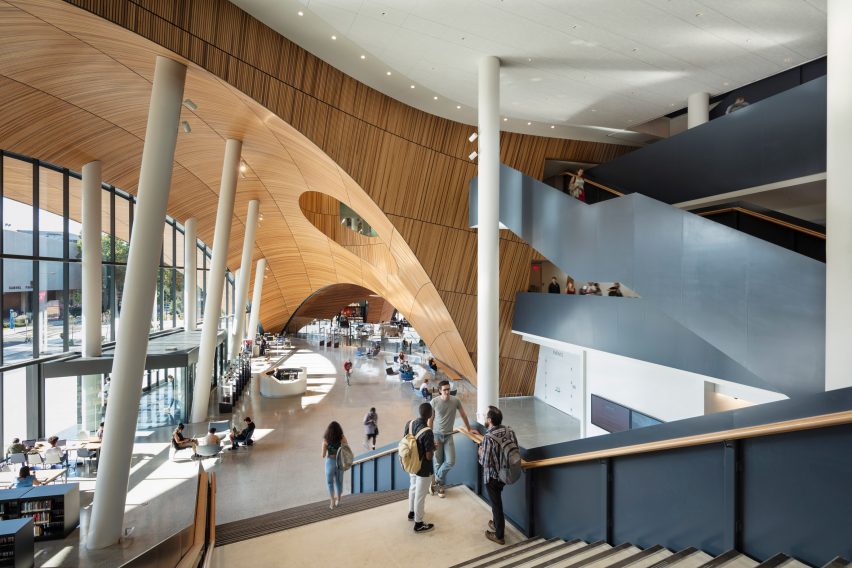 Charles Library Temple University by Snohetta