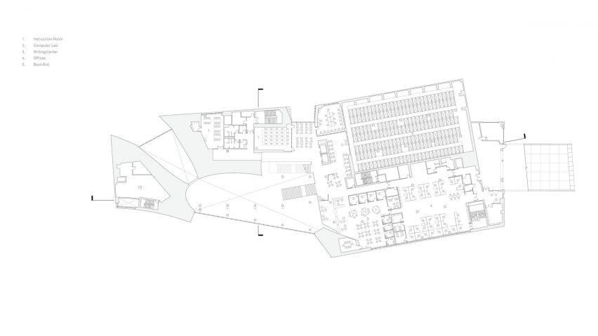 Charles Library Temple University by Snohetta