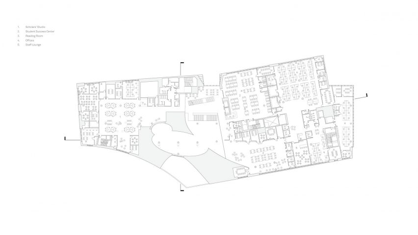 Charles Library Temple University by Snohetta
