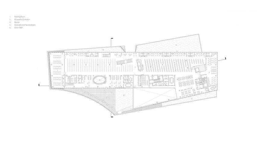 Charles Library Temple University by Snohetta