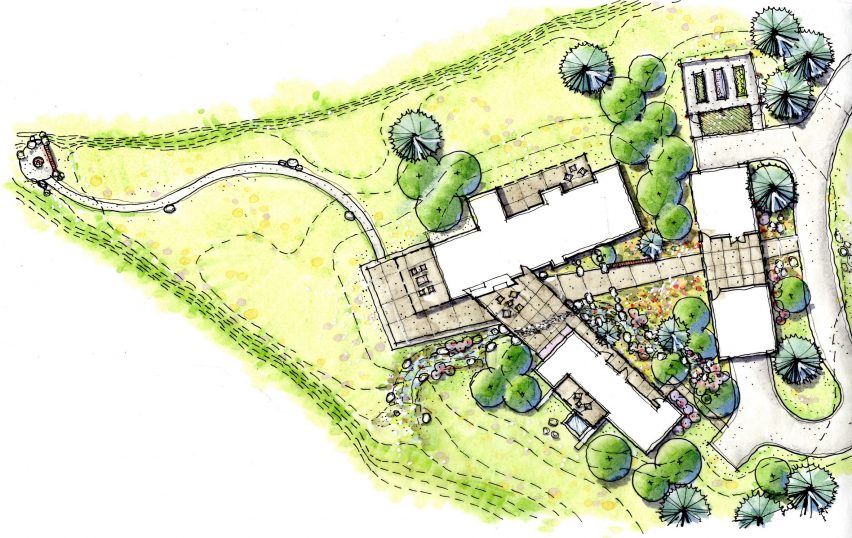 Confluence House by CTA Site Plan