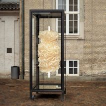 Cow intestine lighting installations