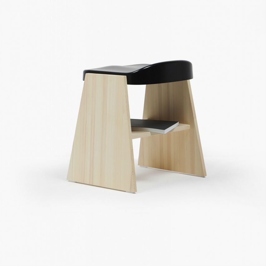 Fronda chair and stool by Industrial Facility