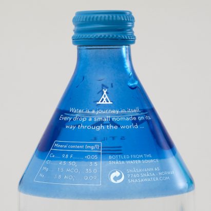 Snåsa Natural Mineral Water by Olssøn Barbieri