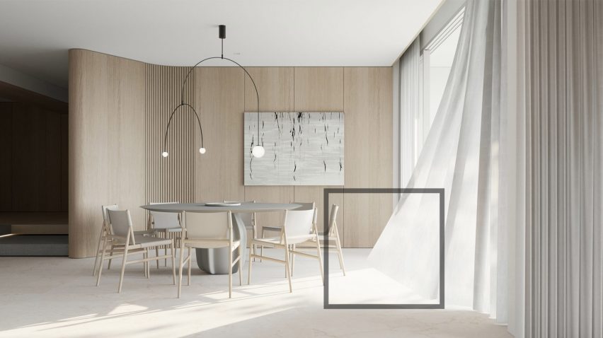 Interior shortlisted for Dezeen Awards disqualified: Nassim Mansion by 0932 Design Consultants