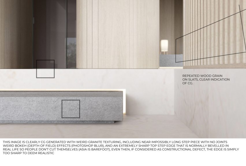 Interior shortlisted for Dezeen Awards disqualified: Nassim Mansion by 0932 Design Consultants