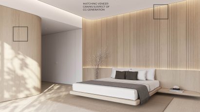 Interior shortlisted for Dezeen Awards disqualified: Nassim Mansion by 0932 Design Consultants