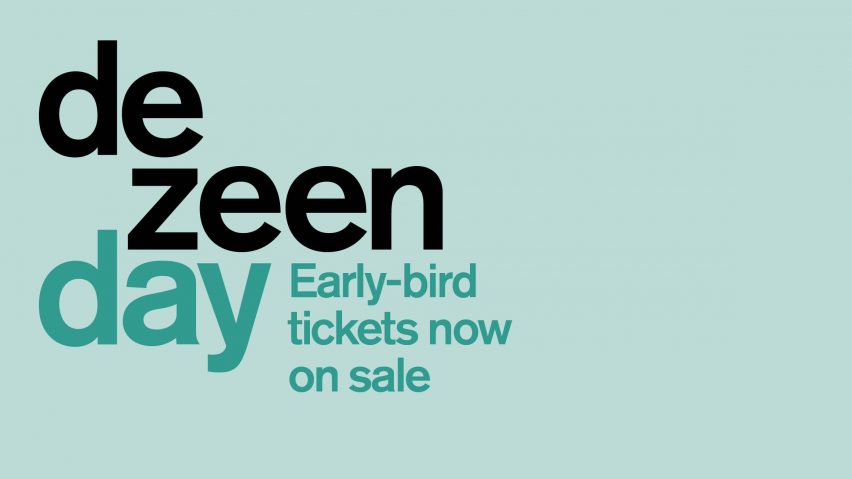 Tickets for Dezeen Day design conference