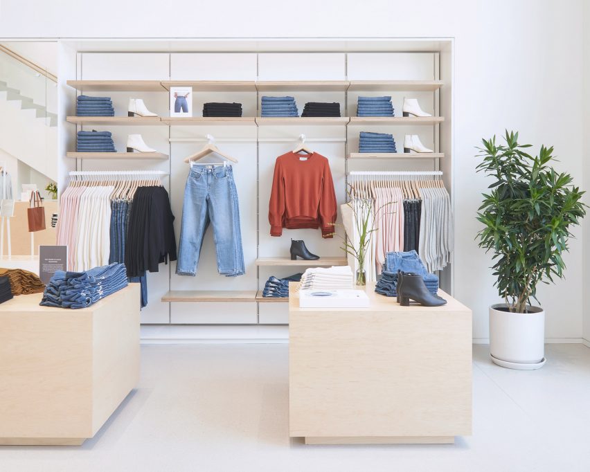 Everlane Williamsburg store in Brooklyn