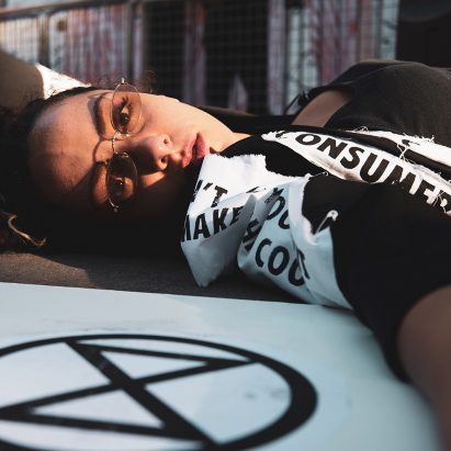 Creativity in fashion “doesn’t mean creating more stuff”, says Extinction Rebellion’s Sara Arnold