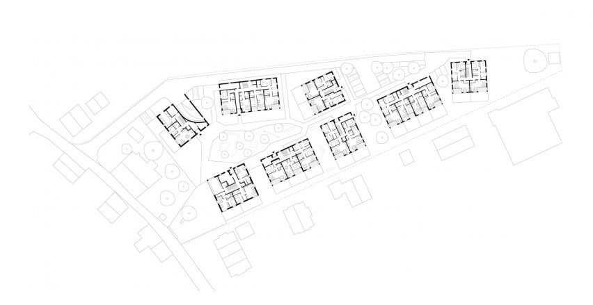 Maierhof housing estate by Feld72