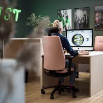 Flokk designs its most sustainable chair to date from recycled materials