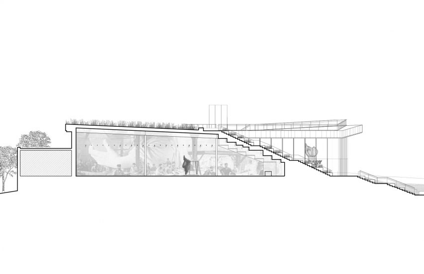 Statue of Museum by FXCollaborative Section