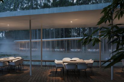 Garden Hotpot Restaurant by MUDA Architects