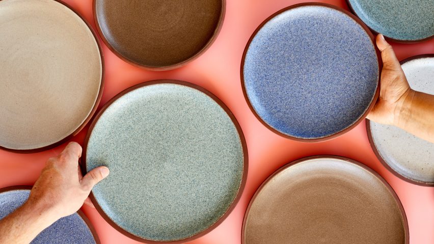 Granby Workshop recycles waste sludge from clay industries to make earthen tableware